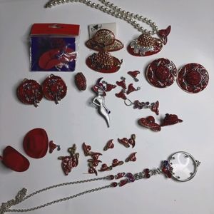 Red Hat jewelry set